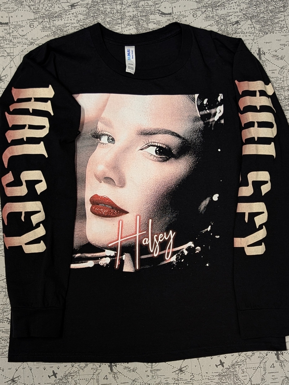 Halsey Love and Power Tour 2022 Long Sleeve Band Merch Shirt Size Large